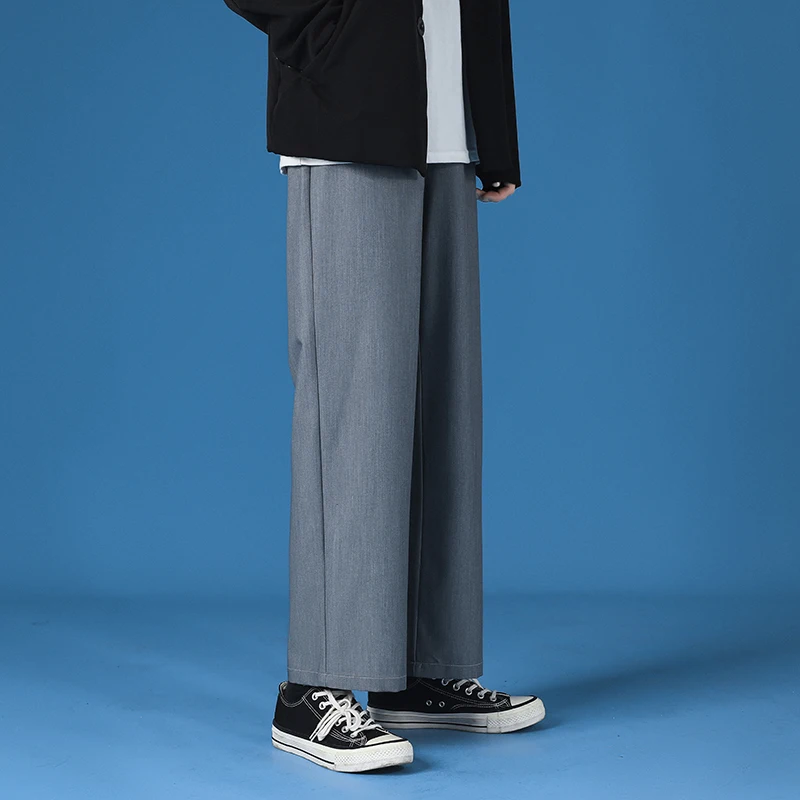 

SingleRoad Mens Sweatpants Men 2021 Spring Black Solid Straight Pants Baggy Japanese Streetwear Trousers Harem Pants For Men