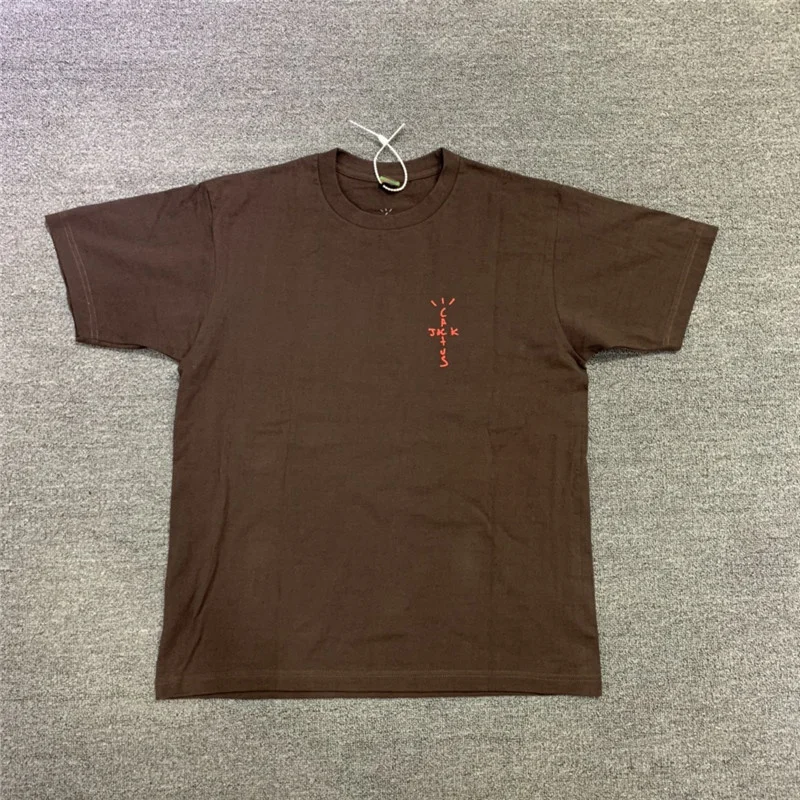 Футболка с принтом кактус для мужчин и женщин 2022ss | Мужская одежда