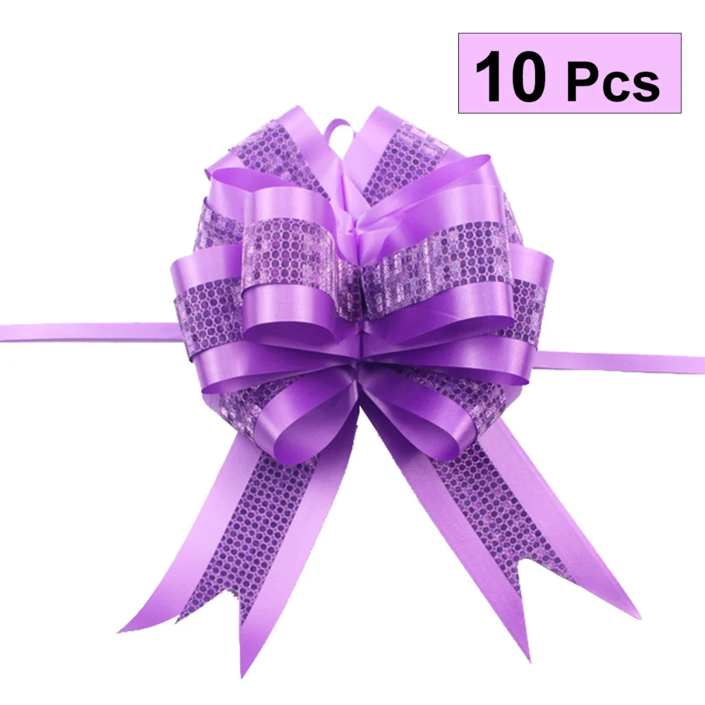 10pcs Bow Ribbon Gift Present Wrapping Tie for Wedding Birthday ) | Дом и сад
