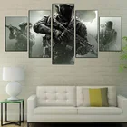 Современная графическая живопись, Настенная картина Call of Duty: Black Ops 5, постер для экшн-игр, печать, украшение для дома