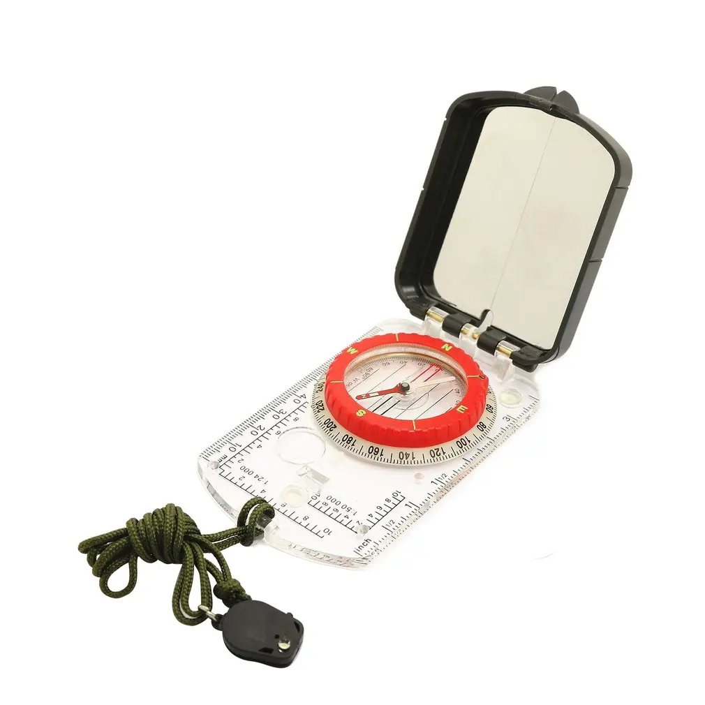 

Outdoor Camping Compass Geologic Fluorescent Portable Digital Compass And LED Light Outdoor Climbing Hiking Camping Tools