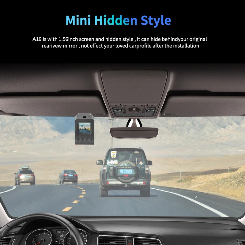 Bluavido 4G LTE Car DVR GPS Tracking Hidden Dash Camera Support Live Remote Monitoring Auto Video Recording HD1080P WiFi Hotspot |