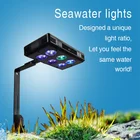 Аквариумный светильник с регулируемой яркостью, 30 Вт, 52 Вт, светодиодный аквариумный светильник s Коралловая лампа для морского аквариума, профессиональный диммер для рыб и водной рыбалки