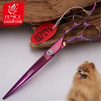 fenice professional 7 0 7 58 0 inch pet grooming in dog hair trimmers scissors dog cutting grooming shears