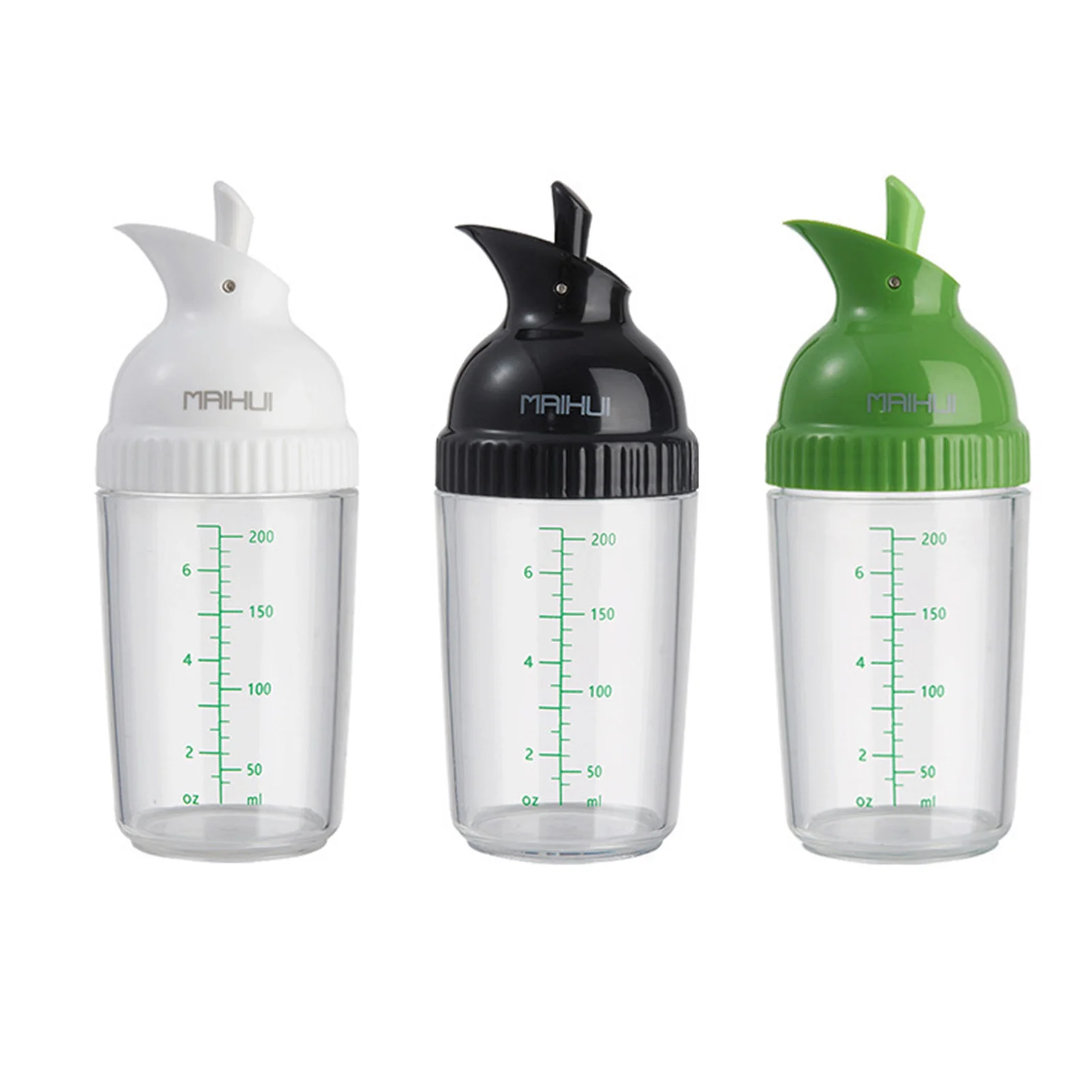 

Kitchen Leak-proof Sealed Storage Bottle Soy Sauce Pot Rice Vinegar Pot Salad Dressing Bottle Oil Bottle With Measurement Mark