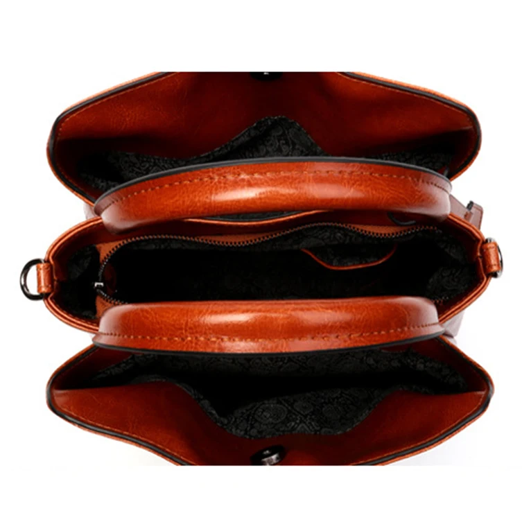 

Big Crocodile Pattern Genuine Leather Messenger Bags 2021 New Luxury Handbags Women Bags Designer Shoulder Bags For Women Hand