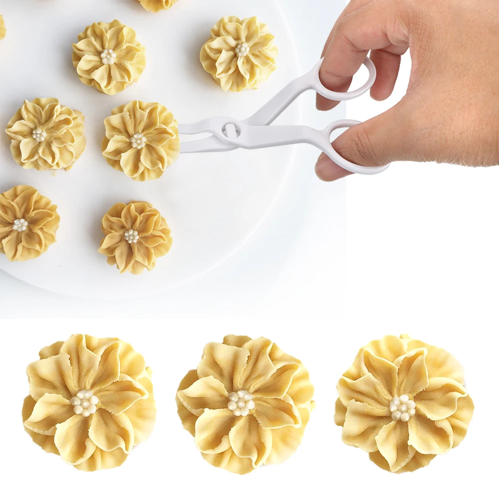 

HILIFE пластиковые ножницы для крема, Цветочная переводка, инструмент для украшения тортов, цветочный поднос, инструменты для выпечки, кондите...