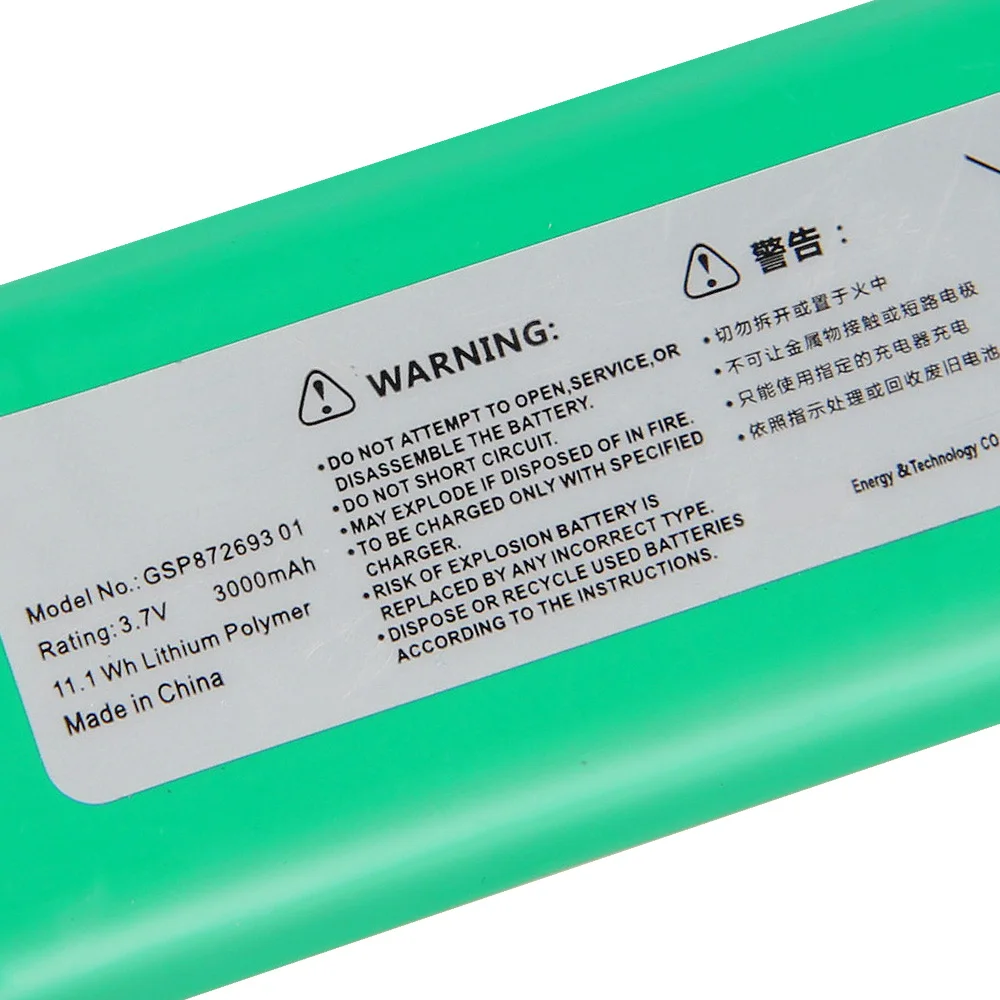 

Original Replacement Battery GSP872693 For JBL Flip 4 Flip4 Bluetooth Audio Outdoor Speaker Rechargable Battery 3000mAh