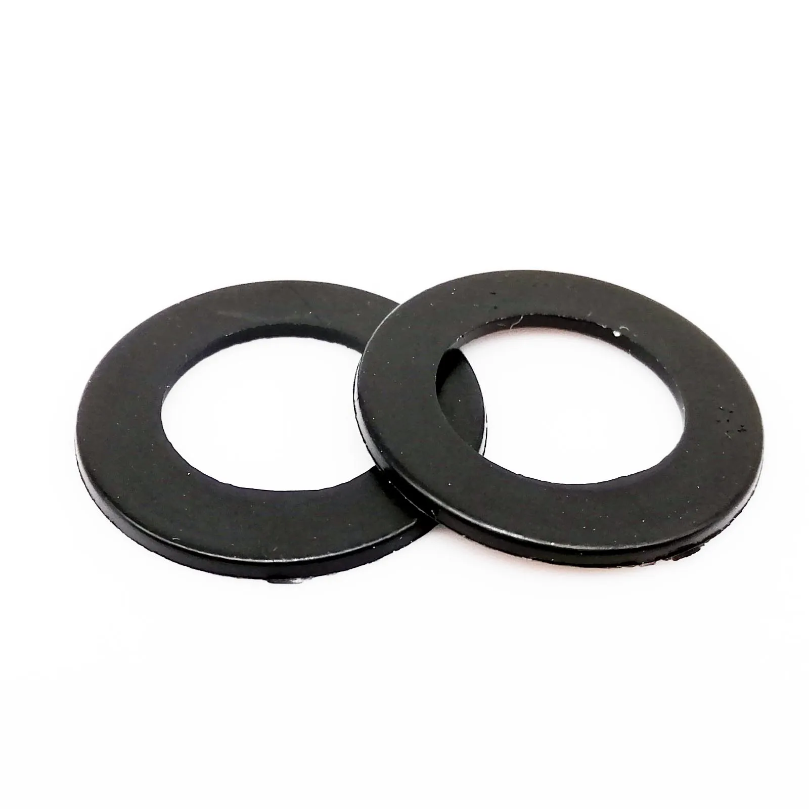 100 шт. плоская нейлоновая шайба из белого и черного пластика для M3 M4 M5 M6 M8 M10 M12 M2