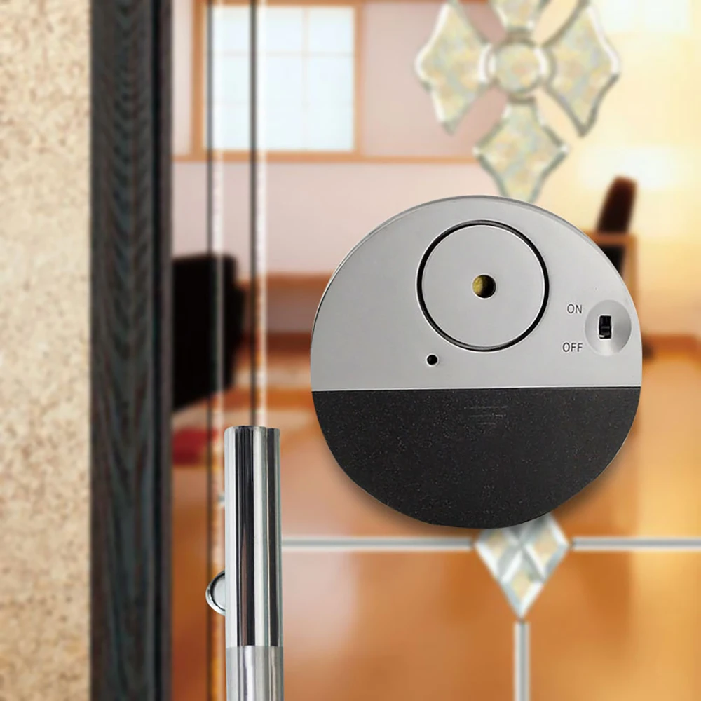 

Wireless Home Vibration Detector Shock for Door/Window Sensor Alarm Home Security Alarm System Portable Entry Defender Alarm