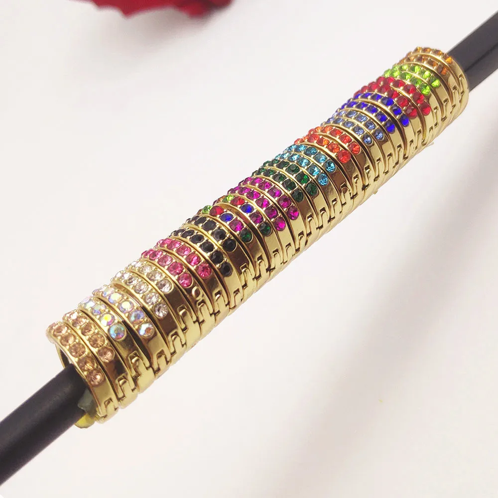 

Fashion Crystal Hoop Earrings Round Color Rhinestone Small Earrings for Women Wedding Gift Jewelry Wholesale