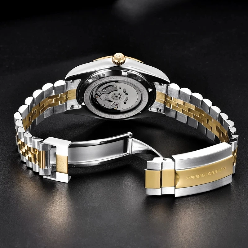 

PAGANI DESIGN Men's Sports Mechanical Watch Top Brand Luxury Sapphire Glass Waterproof Stainless Steel Watch Relogio Masculino