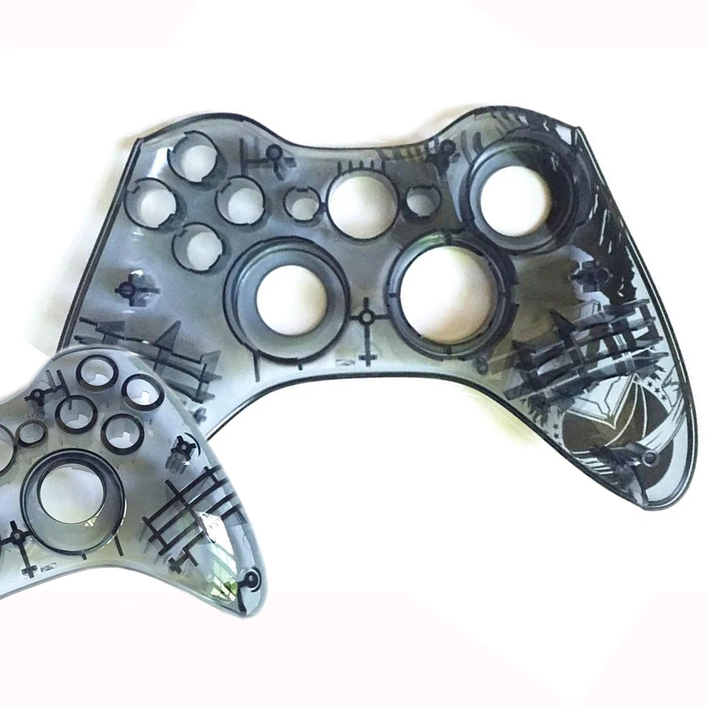 

10 pcs a lot Replacement Housing Front shell Faceplate Cover Case For Xbox 360 Elite Controller Handle Grips gamepad