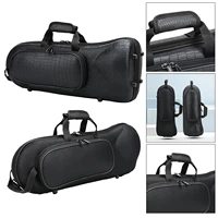 trumpet storage bag w strap oxford fabric hard carrying case brass wind black musical accessories for brass instrument