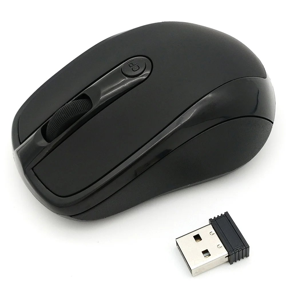 

Wireless mouse 2000dpi, ergonomic, usb, adjustable optical receiver, 2.4ghz, for computer and laptop