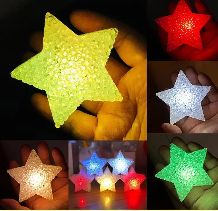 

SOLLED LED Star Shape Handheld Night Light for Nursery School Stage Prop