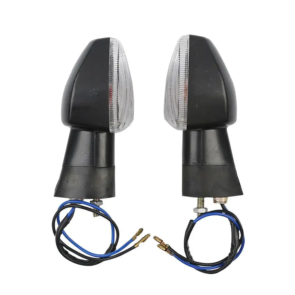 Мотоциклетный прозрачный/оранжевый/дымчатый индикатор поворота янтарный