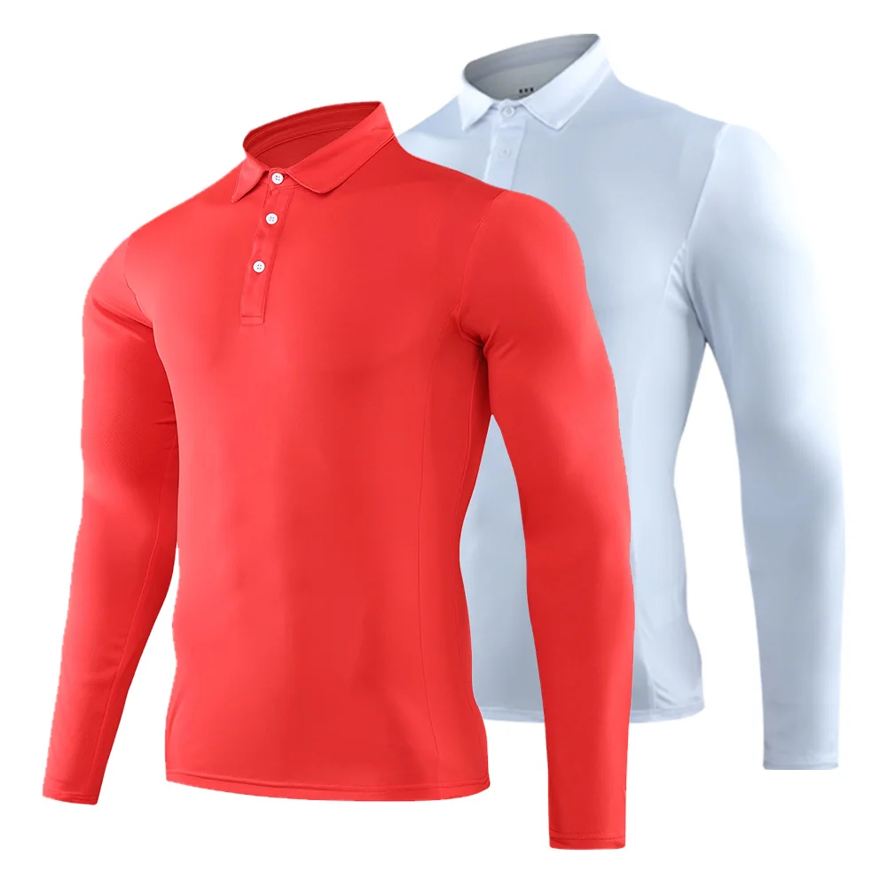 

New Long Sleeve Golf Shirt Breathable Perspiration Men golf Clothing Outdoor Sports Leisure Polyester Shirt XS-XXXL Choice Shirt
