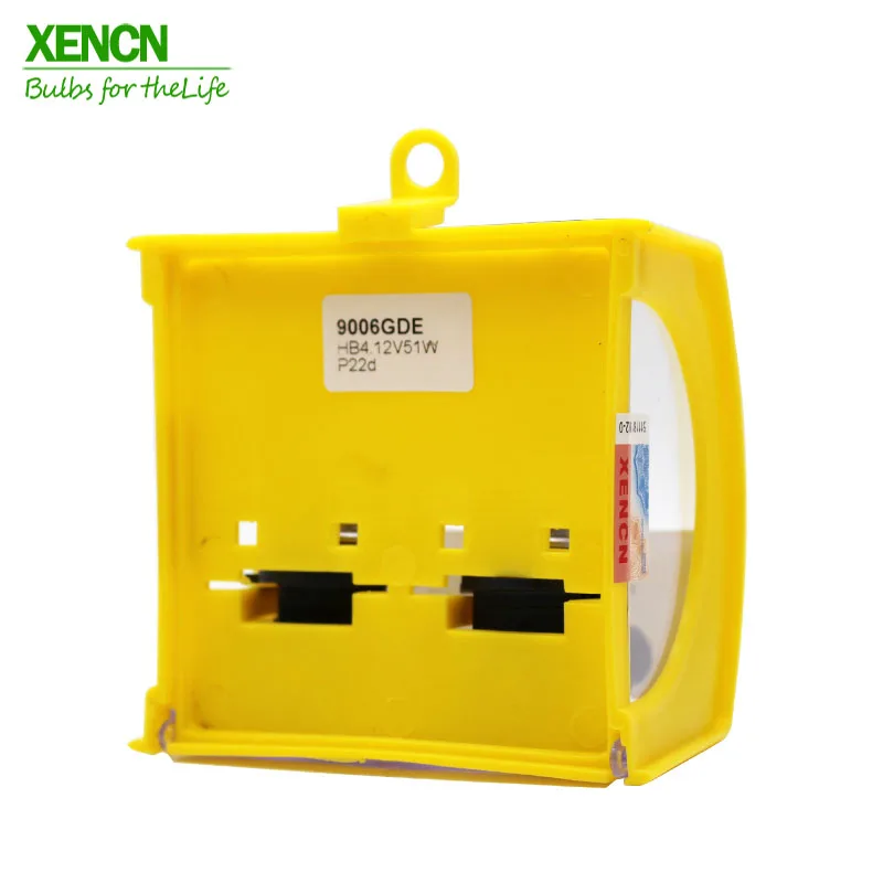 XENCN HB4 9006 12 в 51 Вт 2300 К супер ксеноновый желтый головной светильник s Противотуманные фары галогенный автомобильный головной светильник 30% еще светильник 75 м луч 2 шт