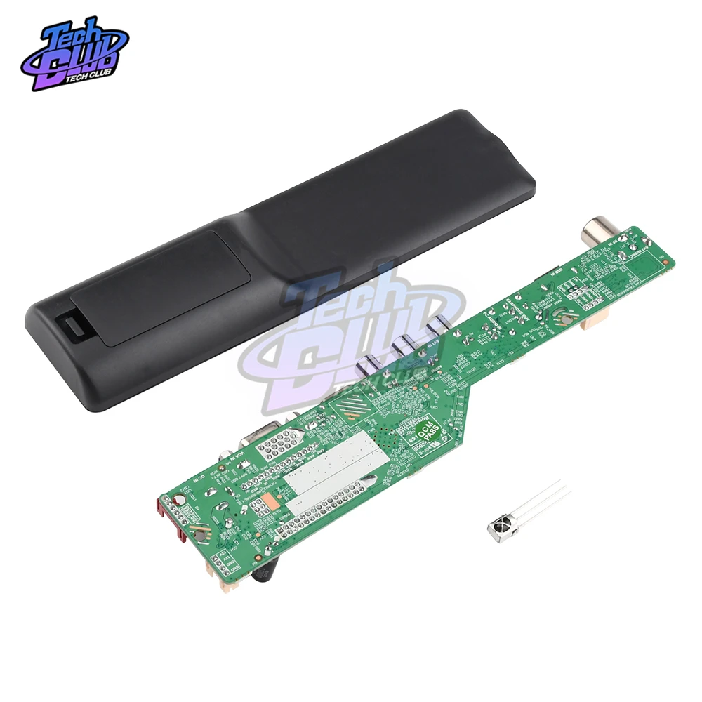 Универсальный ЖК-контроллер плата разрешение ТВ материнская VGA HDMI AV TV USB