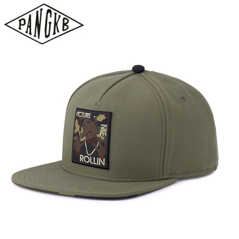 PANGKB Brand Picture Me Rollin Cap Olive woodl and One street dance snapback hat adult outdoor casual sun baseball cap | Аксессуары для