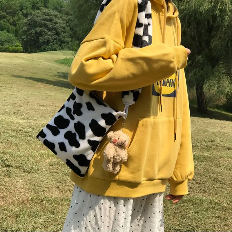 

Women Ladies Cow Pattern Crossbody Shoulder Bag Tote Purse Messenger Satchel High Quality and Brand New