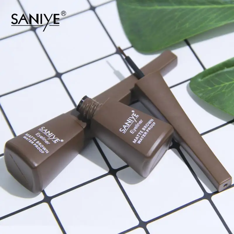 Новинка 6 мл водостойкая Матовая жидкая подводка для глаз карандаш стойкая