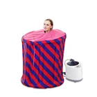 Надувная Паровая сауна спа 4 л 2 кВт с европейской вилкой, портативная Паровая сауна, Паровая Ванна для похудения, Детокс-терапия, Паровая душевая кабина, Хаммам, спа