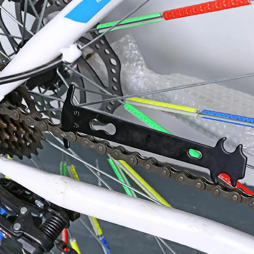 

Bicycle Chain Repair Tool Portable Measuring Ruler For Bicycle Chain Breaker Repair Kit Bicycle Maintenance Repair Tools