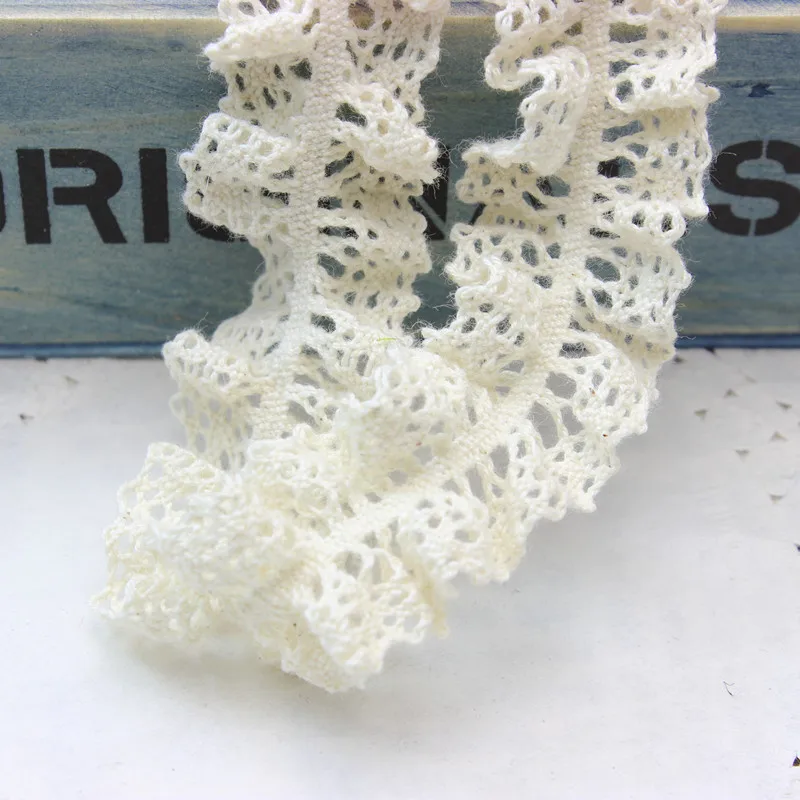 Эластичная кружевная отделка 2 7 см ярда белая бежевая бейка для отделки нижнего