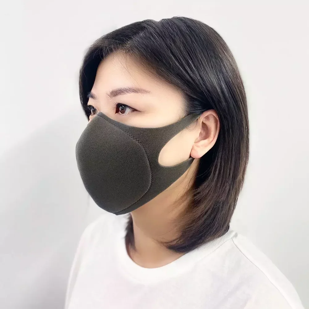 10 шт. двойная защитная маска Анти Дымчатая микрочастицы для лица Висячие модные