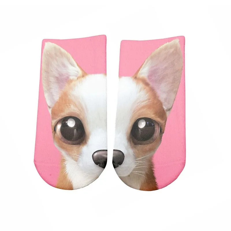 3D с принтом рисунком из мультфильма Щенячий патруль короткие носки унисекс