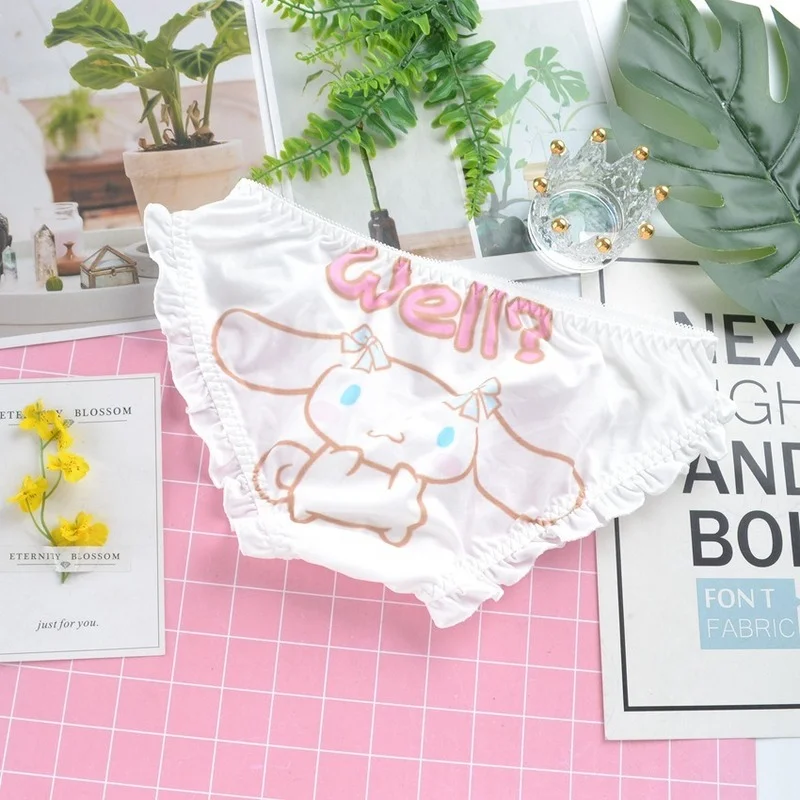 Японские милые аниме трусики для женщин и девушек Мультяшные стринги брифы в