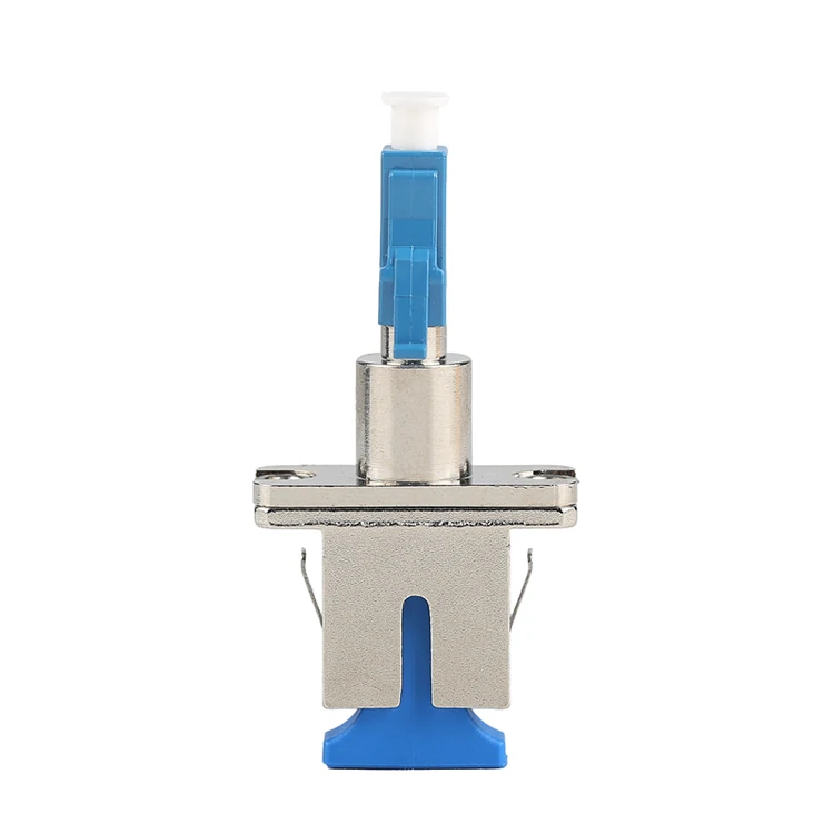 Одномодовый волоконно-оптический адаптер LC/UPC (папа)-SC/UPC (мама)-Гибридный