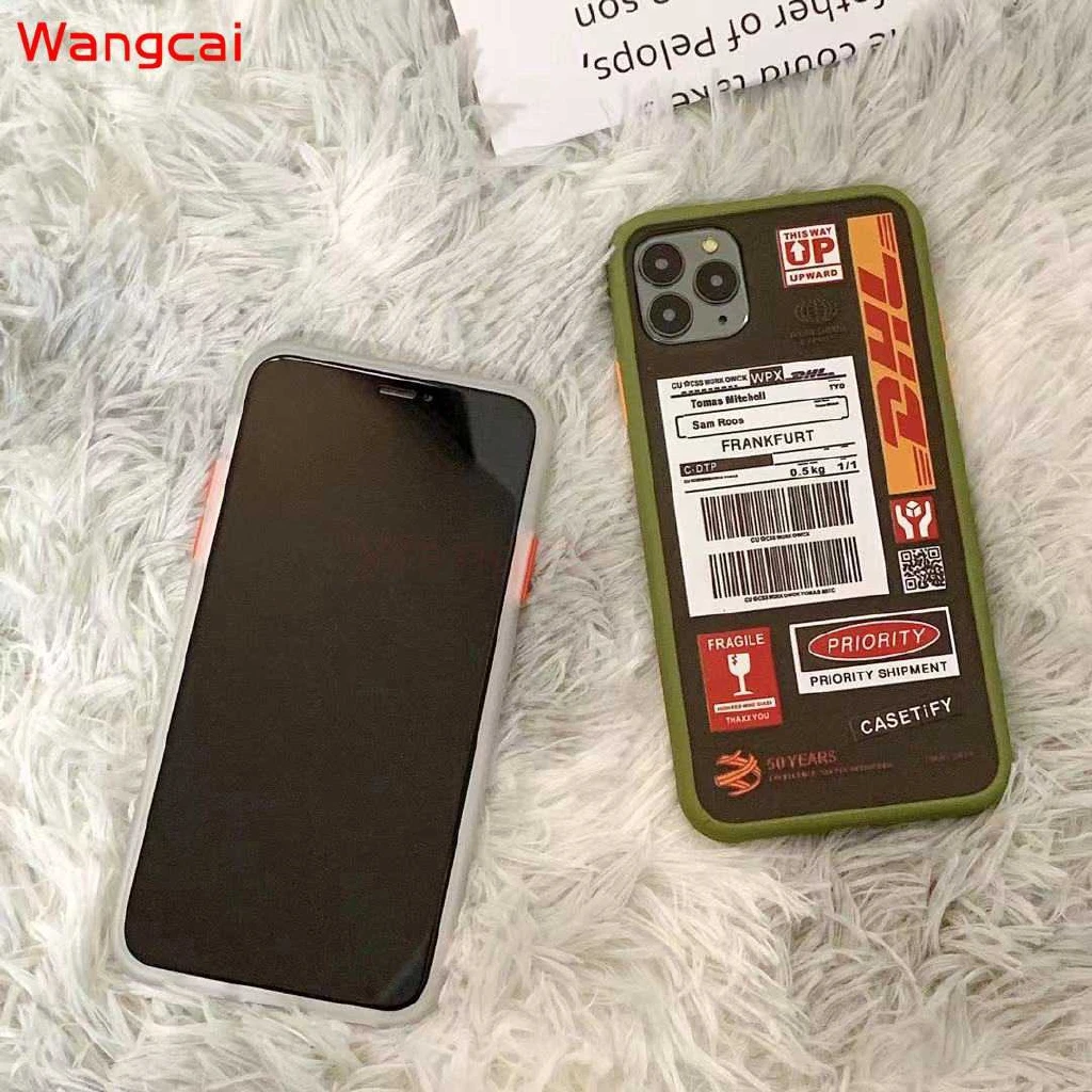 for oppo a8 a91 reno 3 pro reno2 z f s1 v17 iqoo neo case tide brand dhl hot express label anti fall shockproof soft hard cover free global shipping