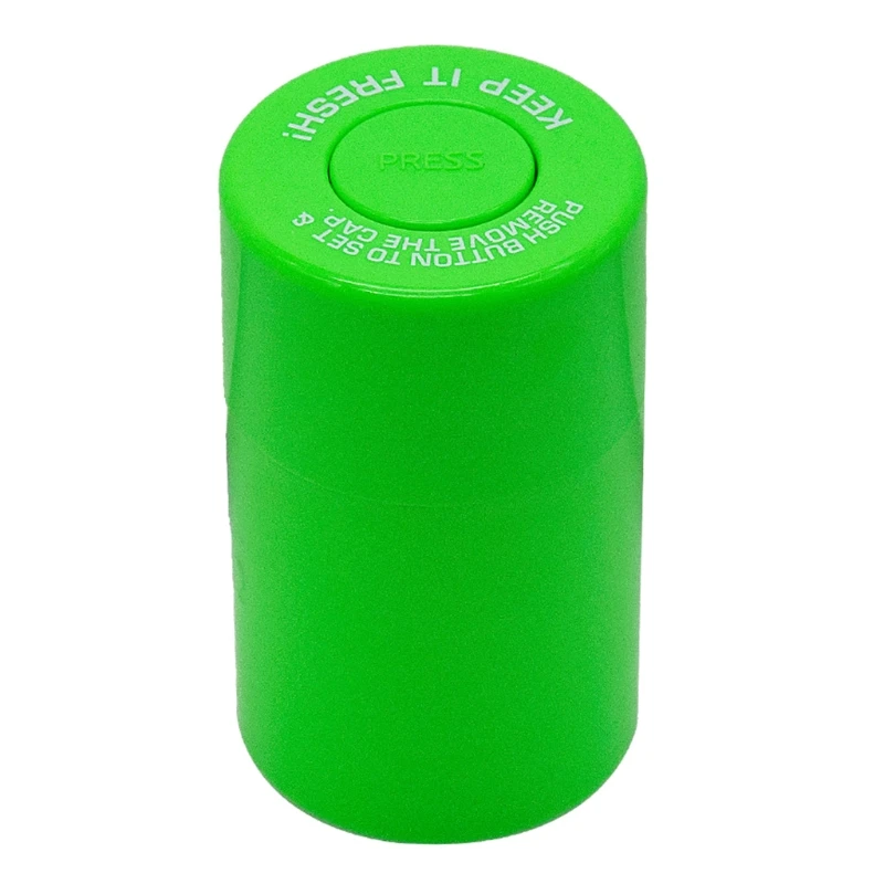 Круглый пластиковый герметичный контейнер для хранения табака травы T3EA | Дом и