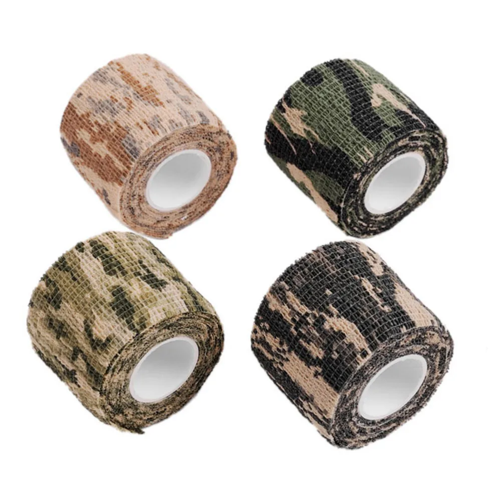 Наружная Камуфляжная Лента 4 5 м х водонепроницаемая клейкая для охоты невидимая