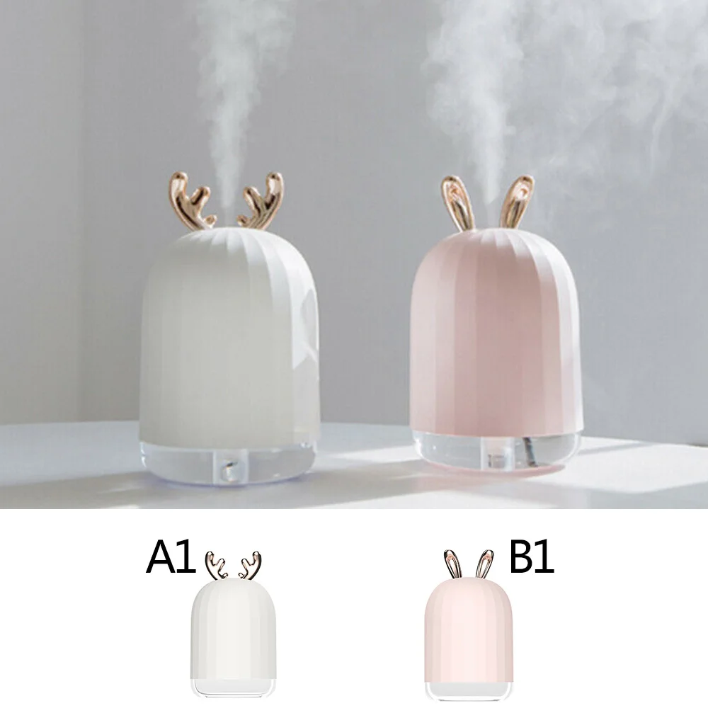 

Rabbit Deer Style Ultrasonic Mini Air Humidifier Essential Oil Diffuser Aromatherapy Household USB Humidifier