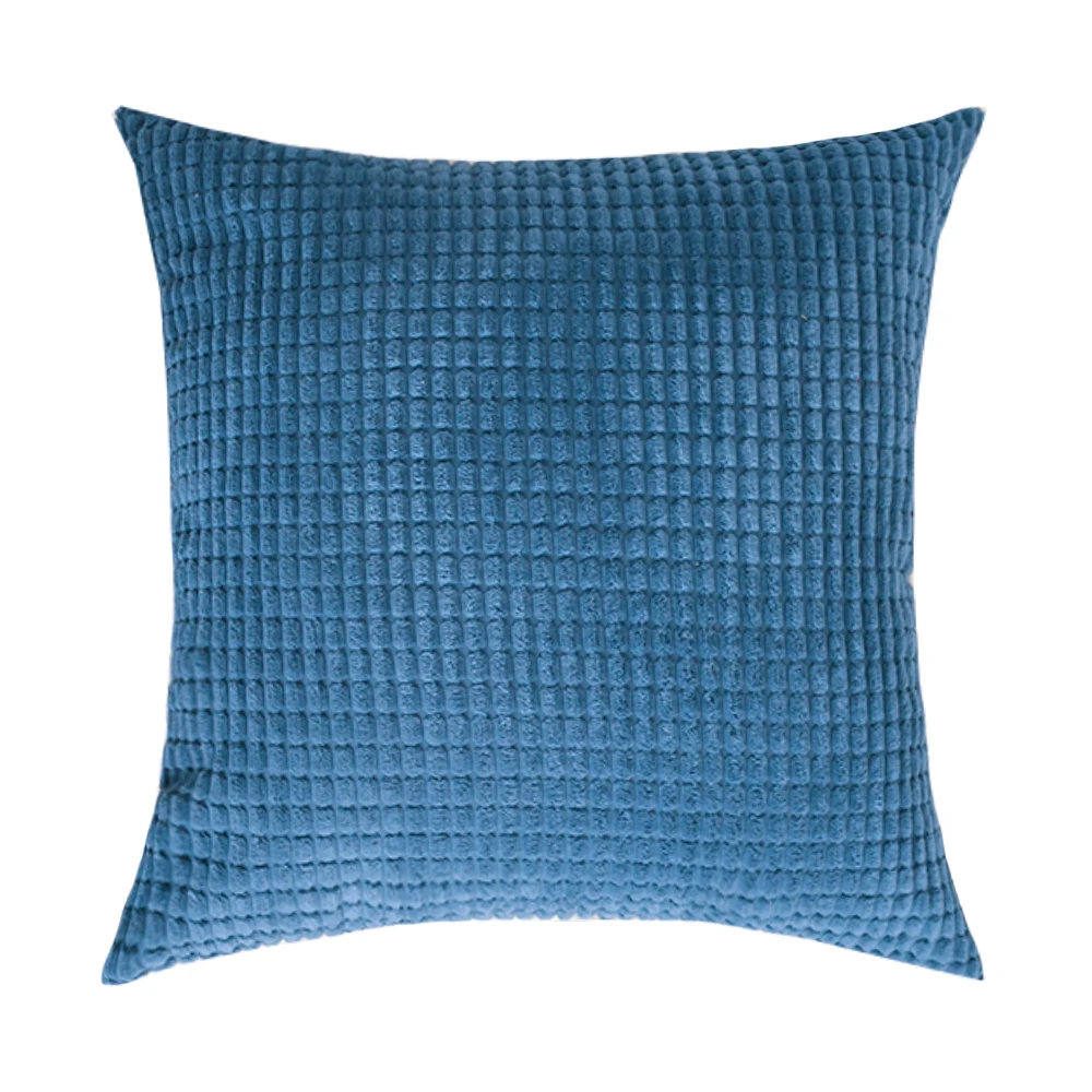 dark blue 30X45 см, 35X50 см, 40X60 см, 55X55 см, 2,5, вельвет, нейлон/полиэстер, как кукурузные ядра, чехол для подушки, HT-NPCDC-01-L - Цвет: dark blue