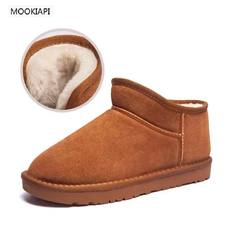 

In 2019, China's highest quality men's snow boots, 100% real cowhide, classic men's shoes, four colors, free delivery