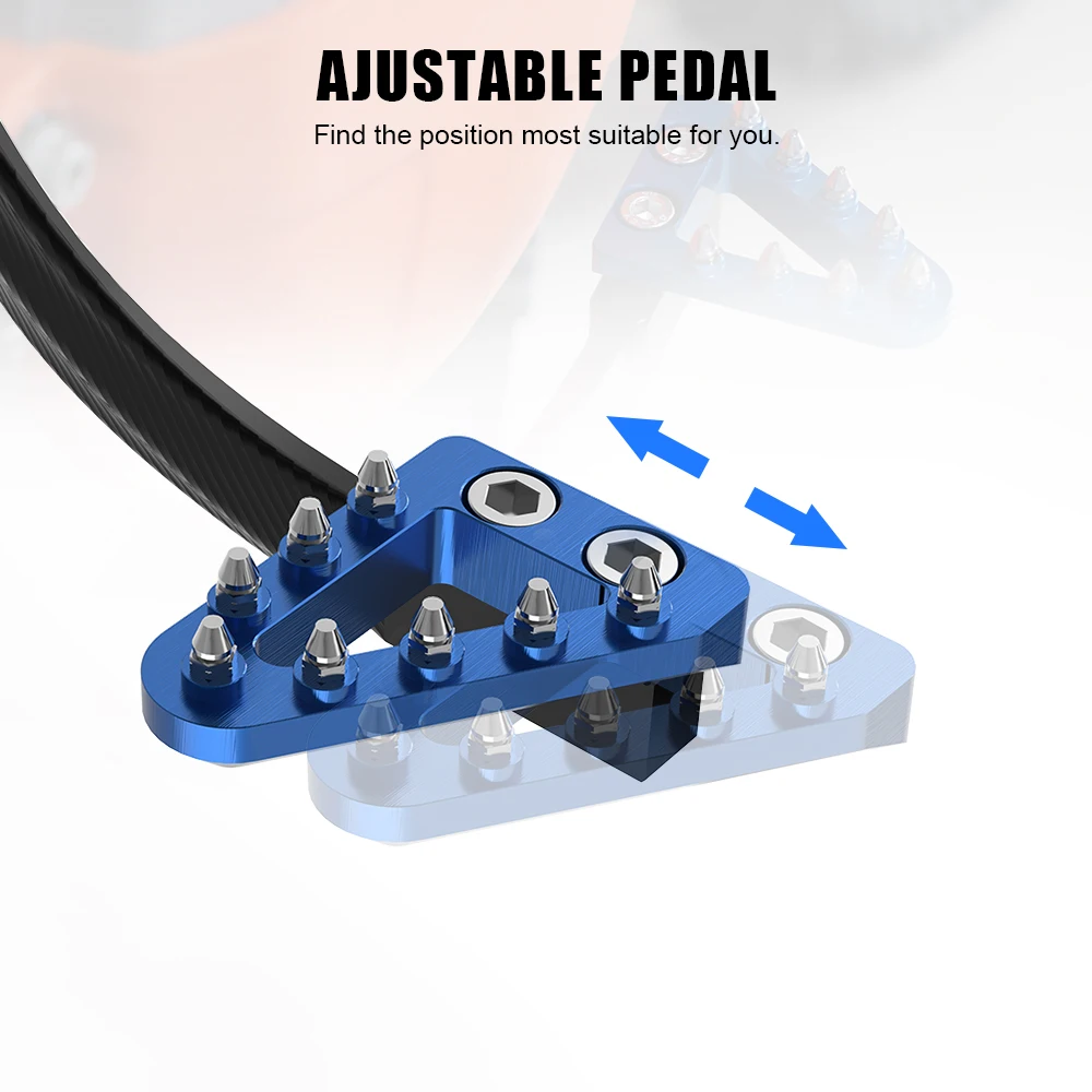 

Motorcycle Rear Brake Pedal Lever Plate for HUSQVARNA FE FC 250 350 450 FE501 TX TC 125 FX350 FX450 TE150 2017-2021 2020 2019