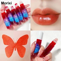 morixi moisturizing lip tint sexy red orange cherry colors long lasting ball style matte liquid lip gloss am198