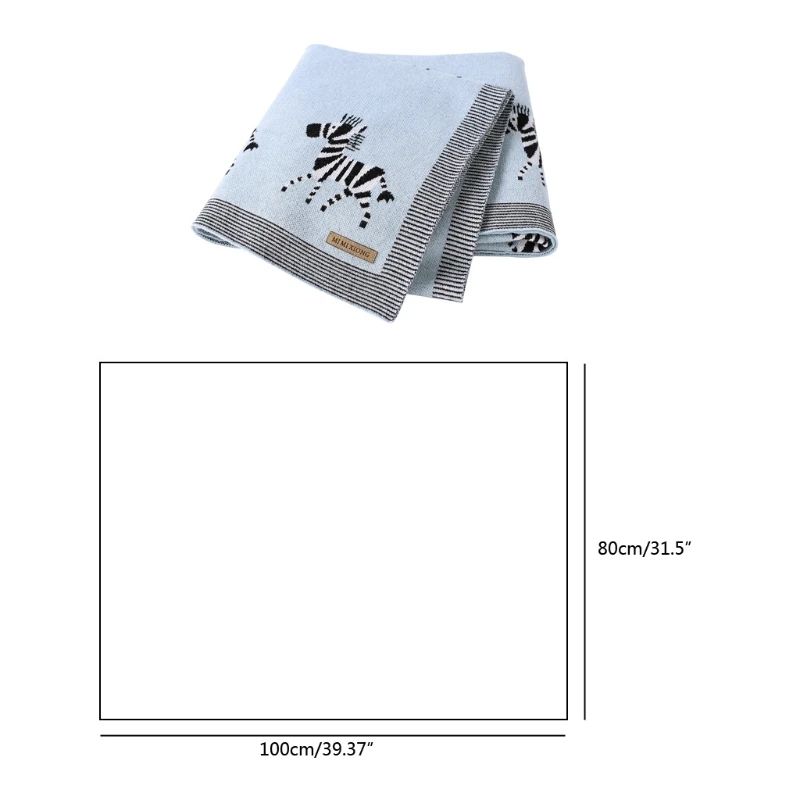 

Baby Blanket Swaddle Wrap Newborn Stroller Bedding Sleeping Covers Zebra Blanket