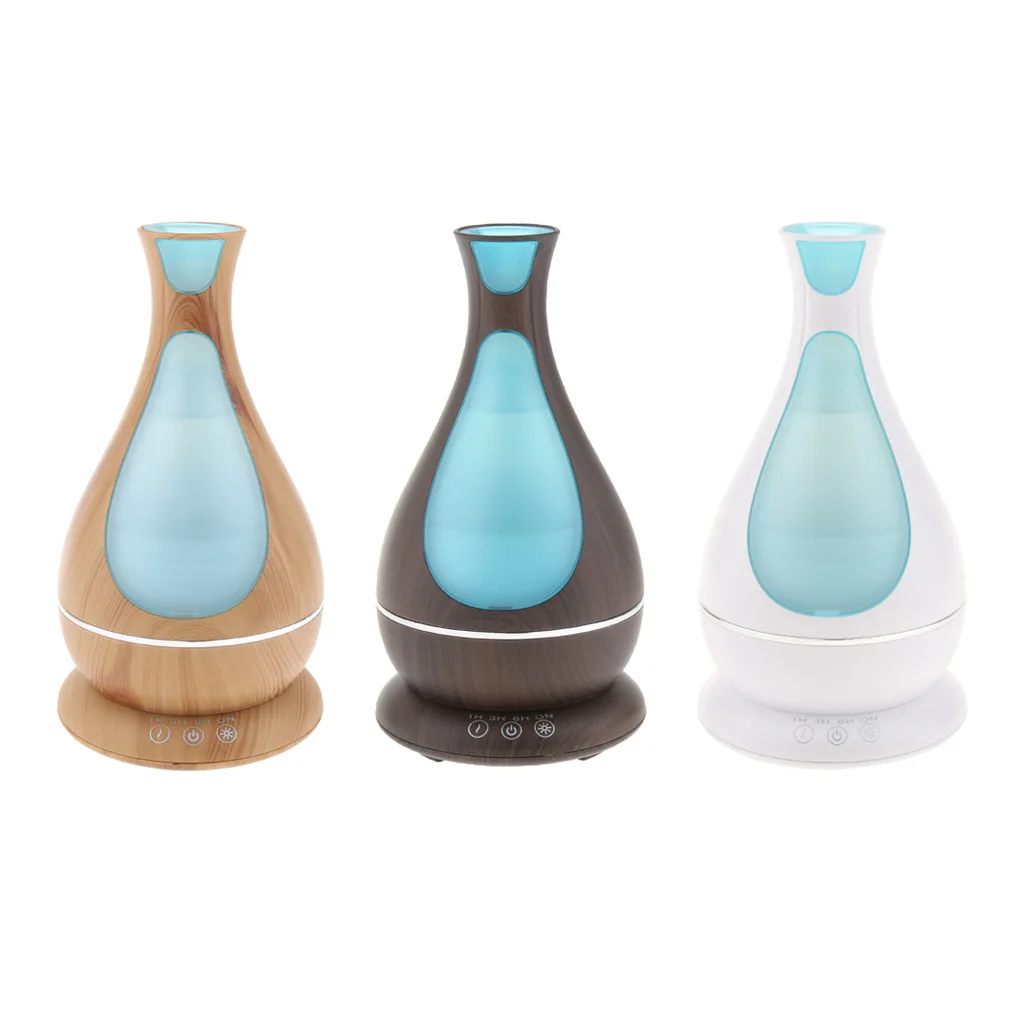 

400ml Air Humidifier Essential Oil Aromatherapy Aroma Oil Diffuser Air Purifier for Home Office EU Plug