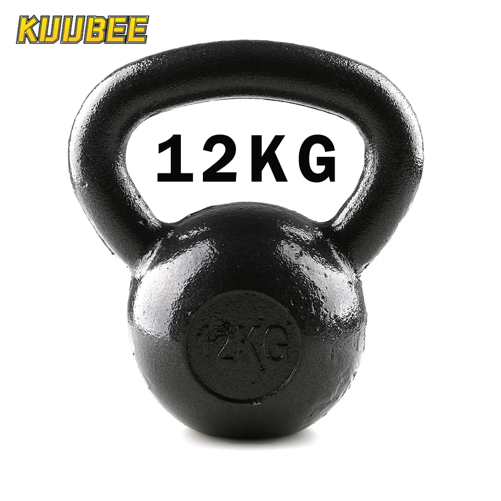 12KG Fitness Competitive Gym Commercial Cast Iron Kettlebell Painted Kettlebell