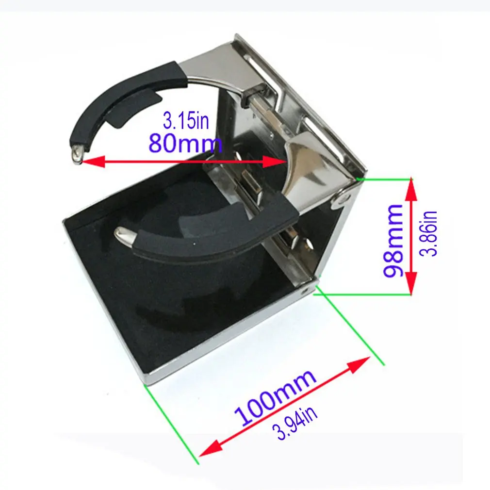 

304 Stainless Steel Folding Cup Holder Tea Cup Holder Yacht Ship Accessories Marine Hardware Accessories