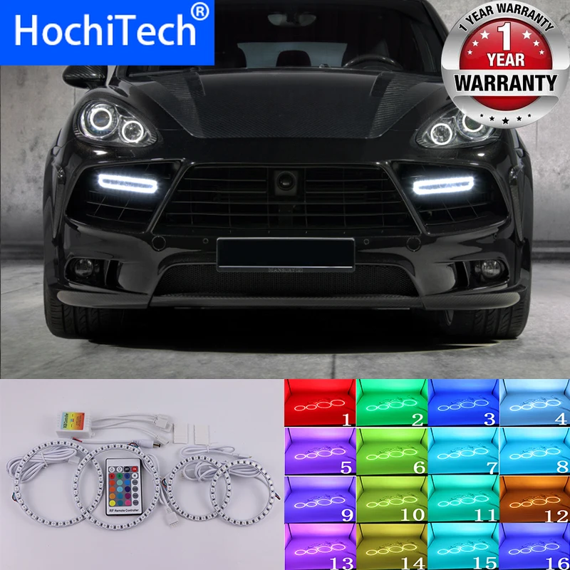 Для Porsche Cayenne 958 2011 2012 2013 2014 Высокое качество Многоцветный ангельские глазки