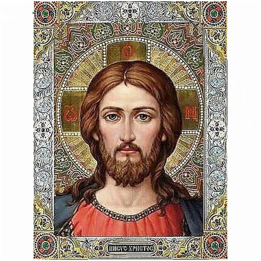

5DMosaic алмазов картина религиозная Фараон вышивка крестом DIY Алмазная вышивка камни в форме ромба круглые камни Иисуса home decor BY1396