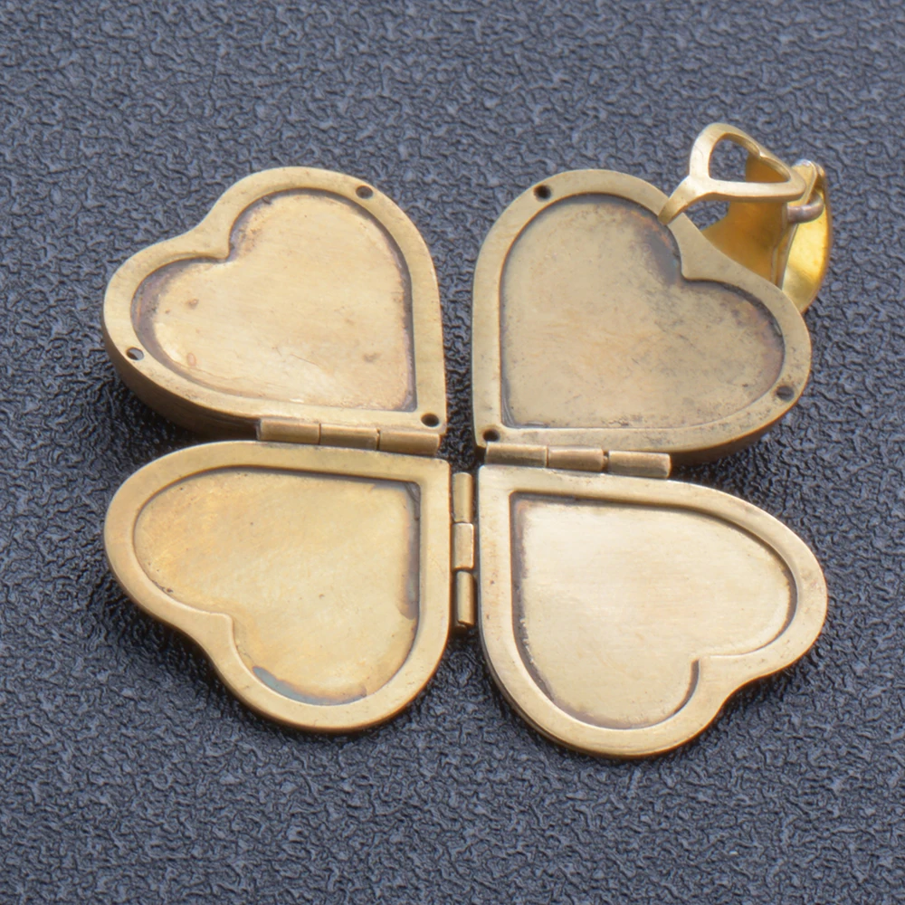 DIY флэш-память фото кулон антикварные четыре цвета Крылья Ангела медальон