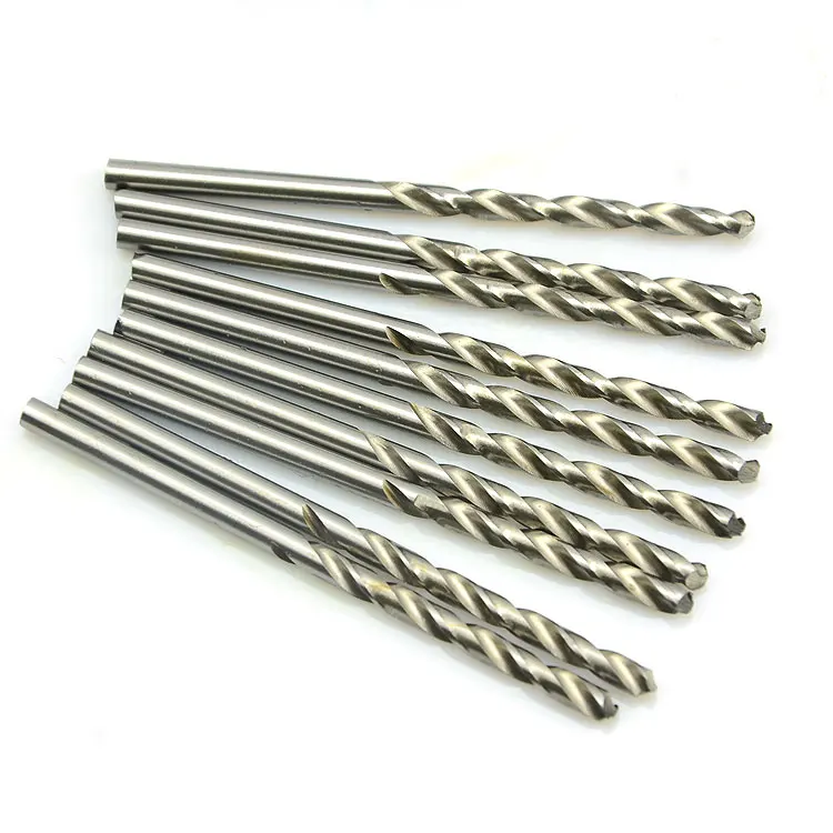 

10pcs Manual Straight Shank Twist drill 0.5mm-2.5mm